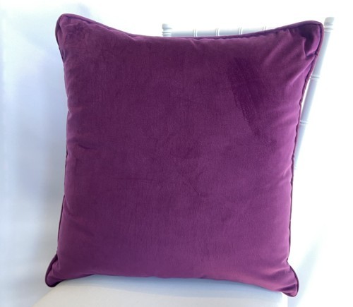 Grape Velvet Pillow