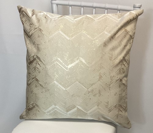 Ivory ZigZag Pillow