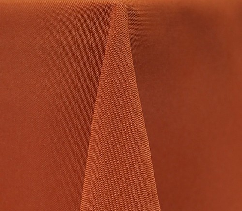 Burnt Orange Polyester