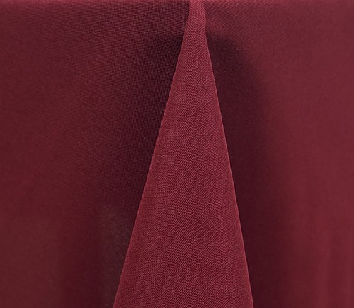 Burgundy Polyester