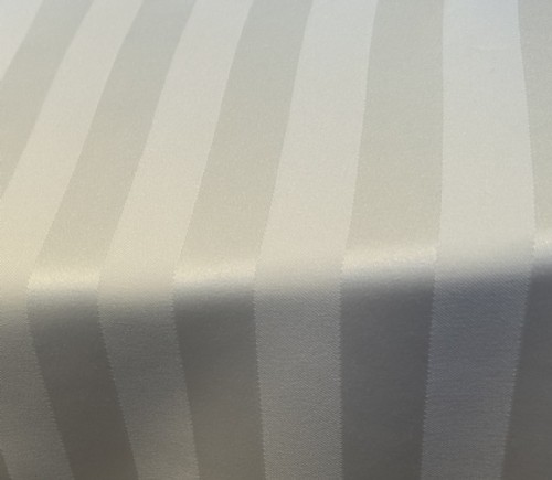 Ivory Satin Stripe