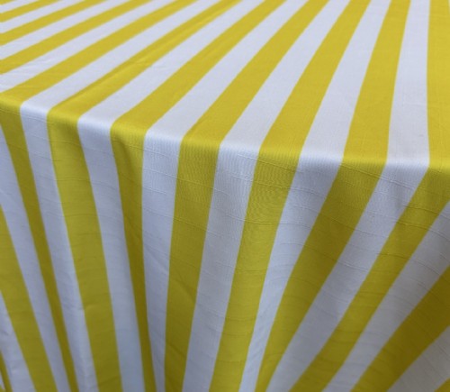 Yellow Cabana Stripe