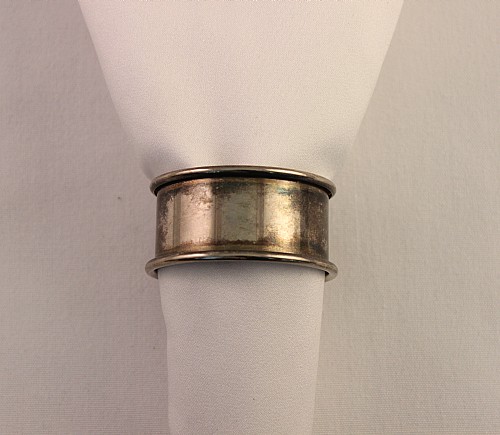 Silver Band Napkin Ring