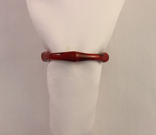 Red Bamboo Napkin Ring