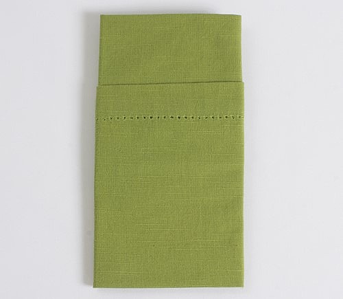 Peapod Hemstitch Dinner Napkin