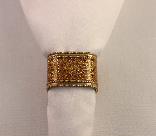 Gold Sparkles Napkin Ring