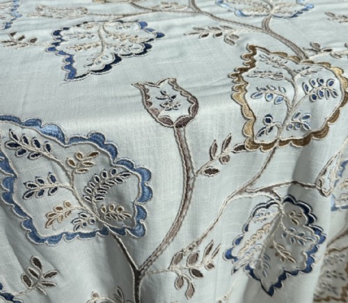 Blue Stitched Lily