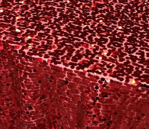Red Glitter Sequins