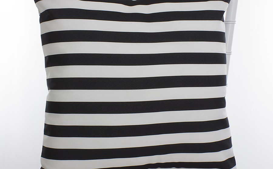 Black & White Cabana Stripe Pillowcases