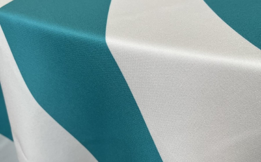 Turquoise Peppermint Swirl