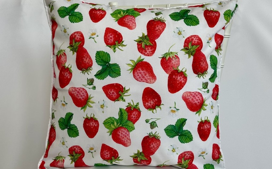 Strawberry Fields Pillow