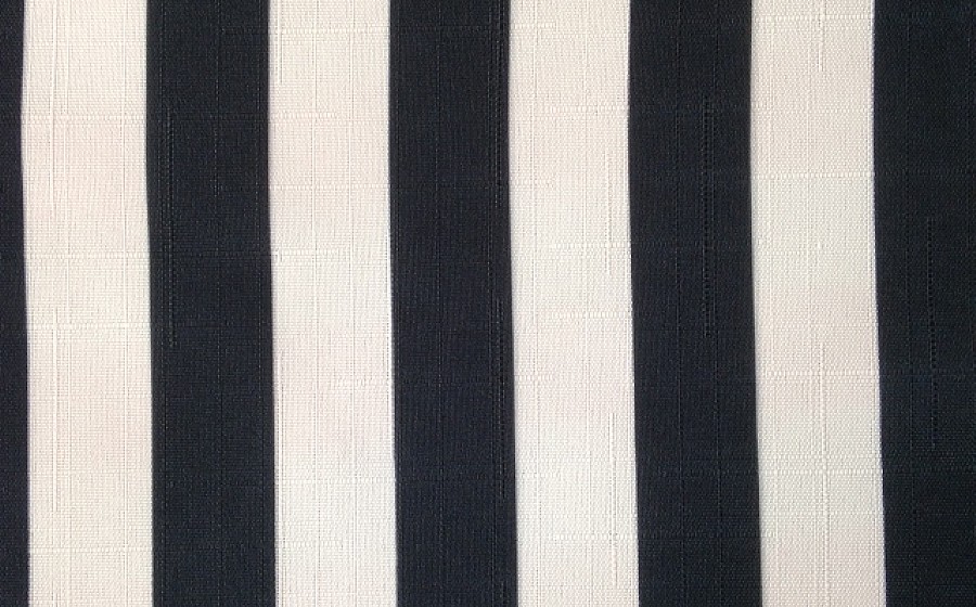 Black and White Cabana Stripe